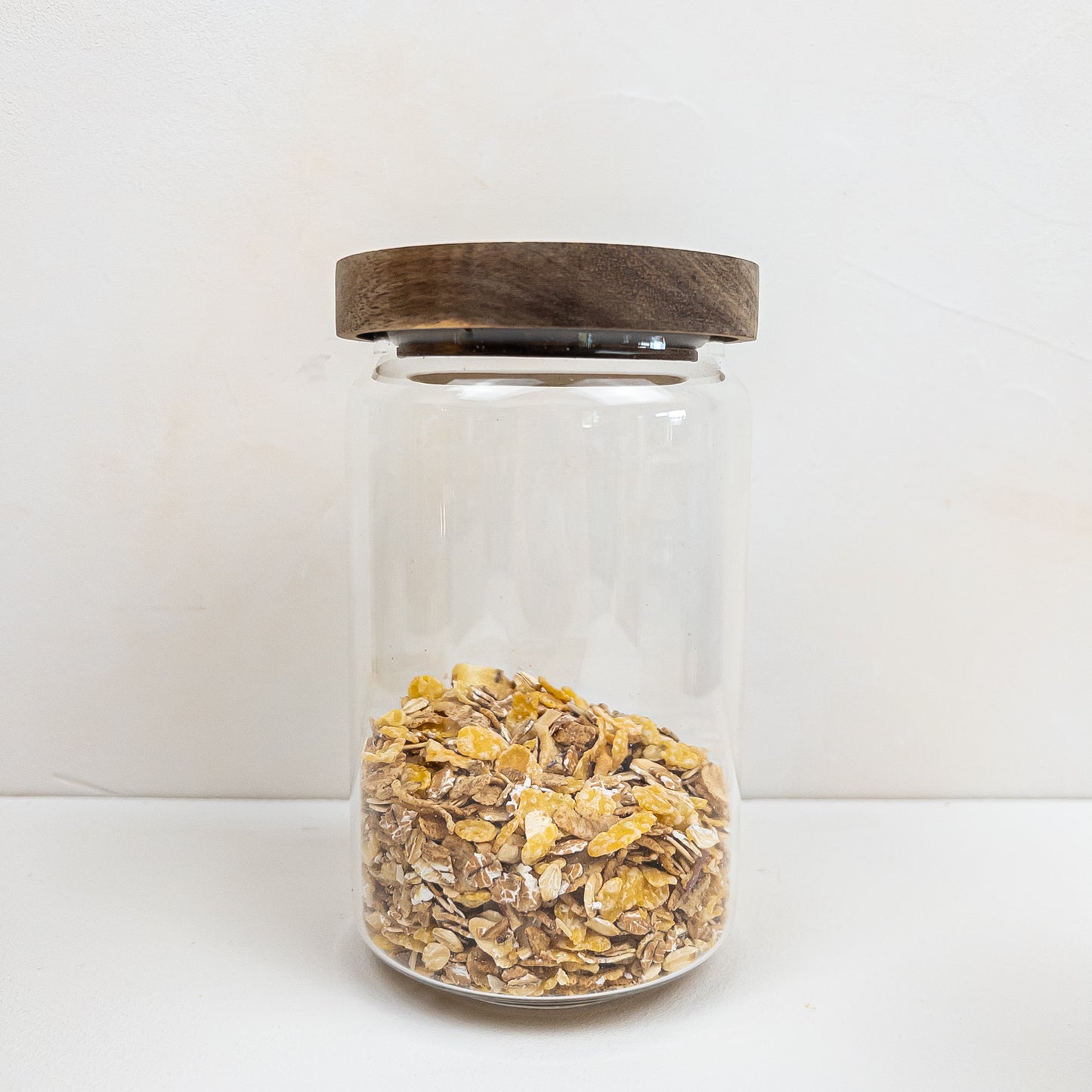 Glass Storage Jar – Wooden Lid | LISA