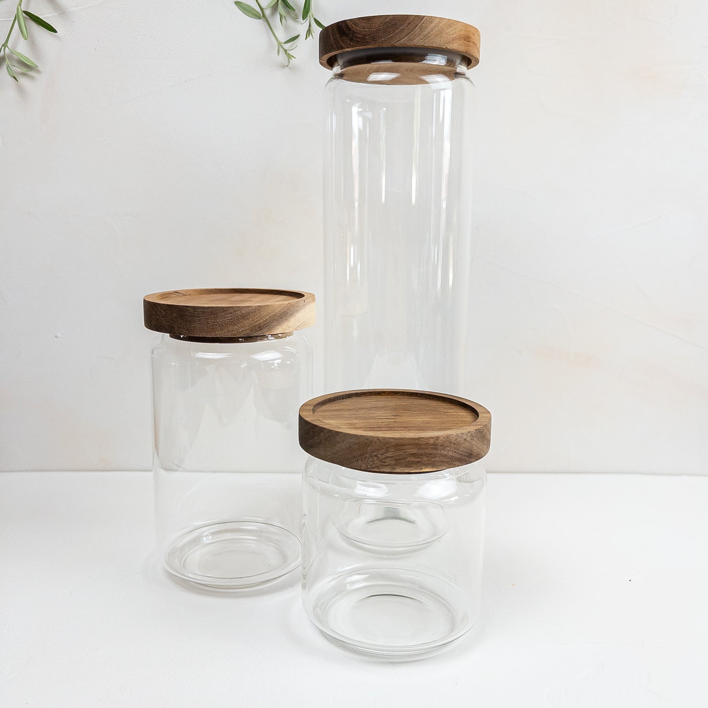 Glass Storage Jar – Wooden Lid | LISA