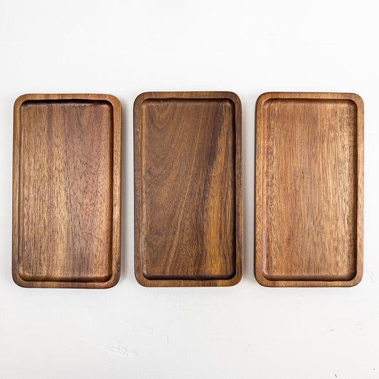 Small Acacia Wood Tray – 19cm | TEUN