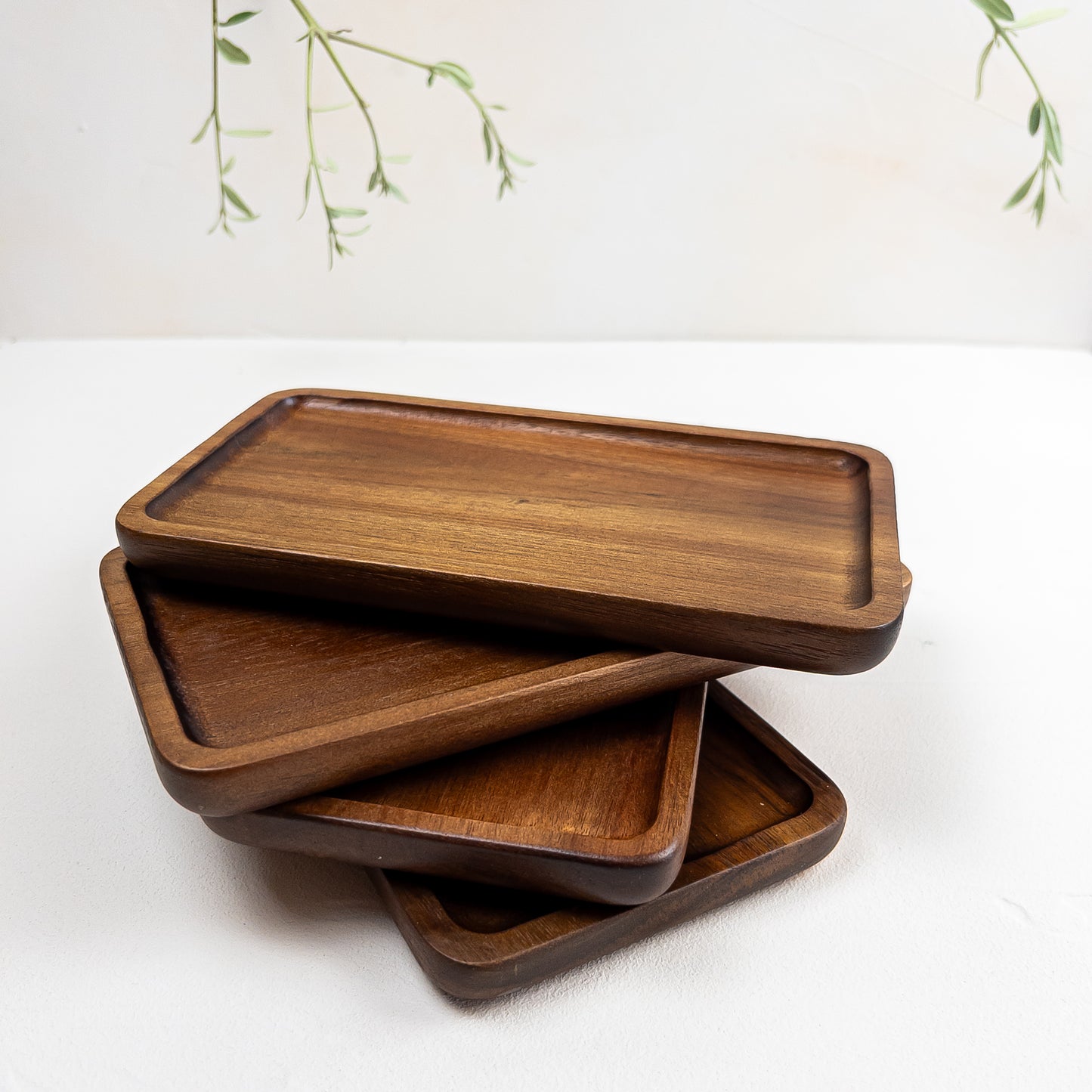 Small Acacia Wood Tray – 19cm | TEUN