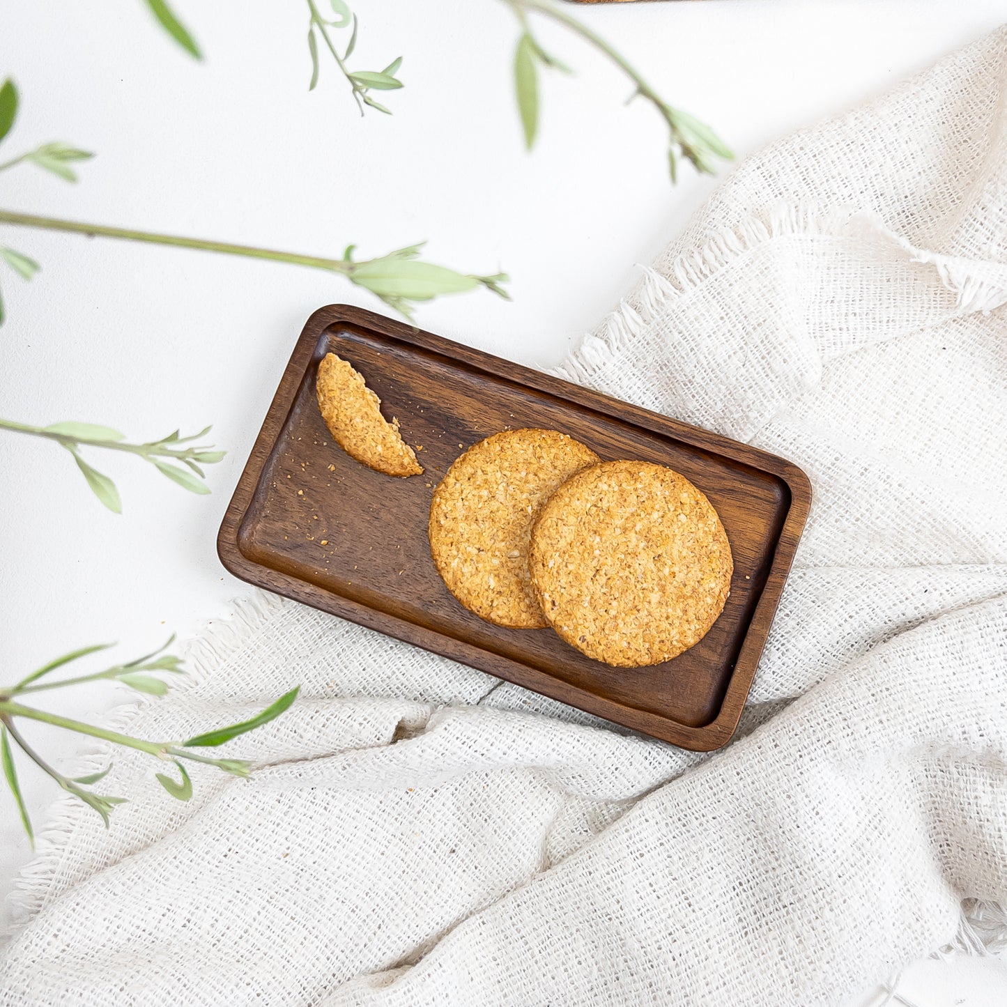 Small Acacia Wood Tray – 19cm | TEUN