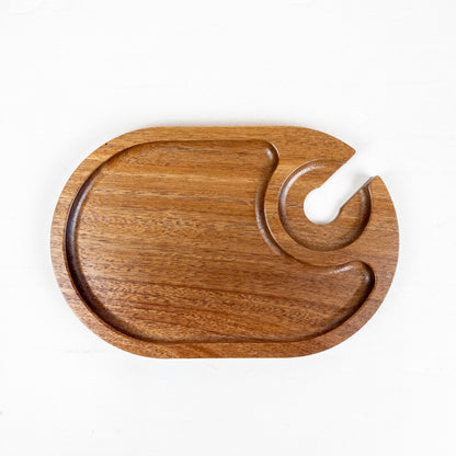 Wine Glass Holder Charcuterie Board 23x16 | DORADA