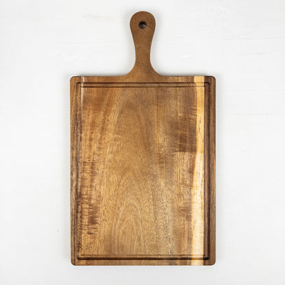 Serving Board with Handle & Juice Groove 30x23 | WEST