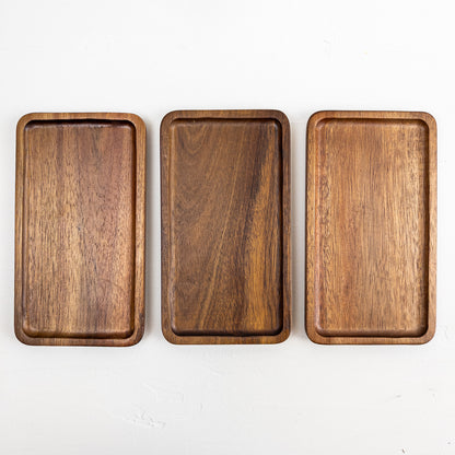 Small Acacia Wood Tray – 19cm | TEUN