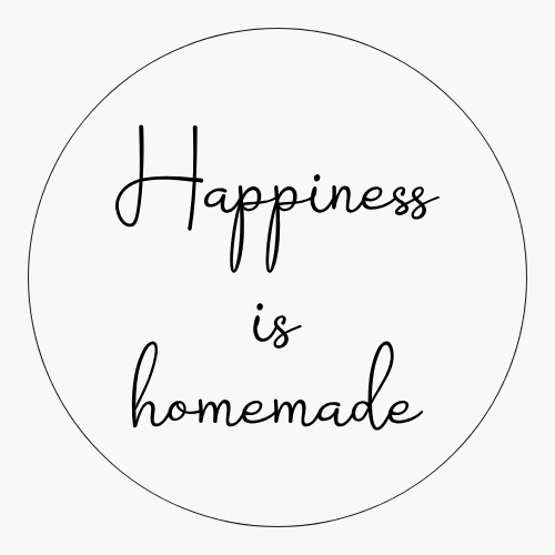 Happiness is homemade 1